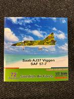 Aviation 72 Saab Viggen AJ37 1/72 diecast schaalmodel, Ophalen of Verzenden, Zo goed als nieuw, Schaalmodel