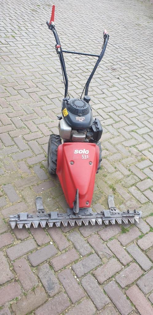 Honda Solo 31 Balkmaaier, Tuin en Terras, Grasmaaiers, Gebruikt, Benzine-grasmaaier, 50 cm of meer, Balkmaaier, Ophalen