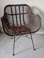Rotan stoelen, Huis en Inrichting, Stoelen, Gebruikt, Twee, Bruin, Riet of Rotan