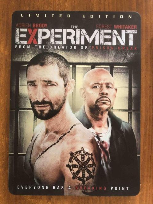 Experiment – Steelcase – limited edition, Cd's en Dvd's, Dvd's | Actie, Zo goed als nieuw, Actie, Ophalen of Verzenden