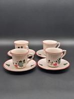 4x Mason's Christmas Village, Antiek en Kunst, Antiek | Servies compleet, Ophalen of Verzenden