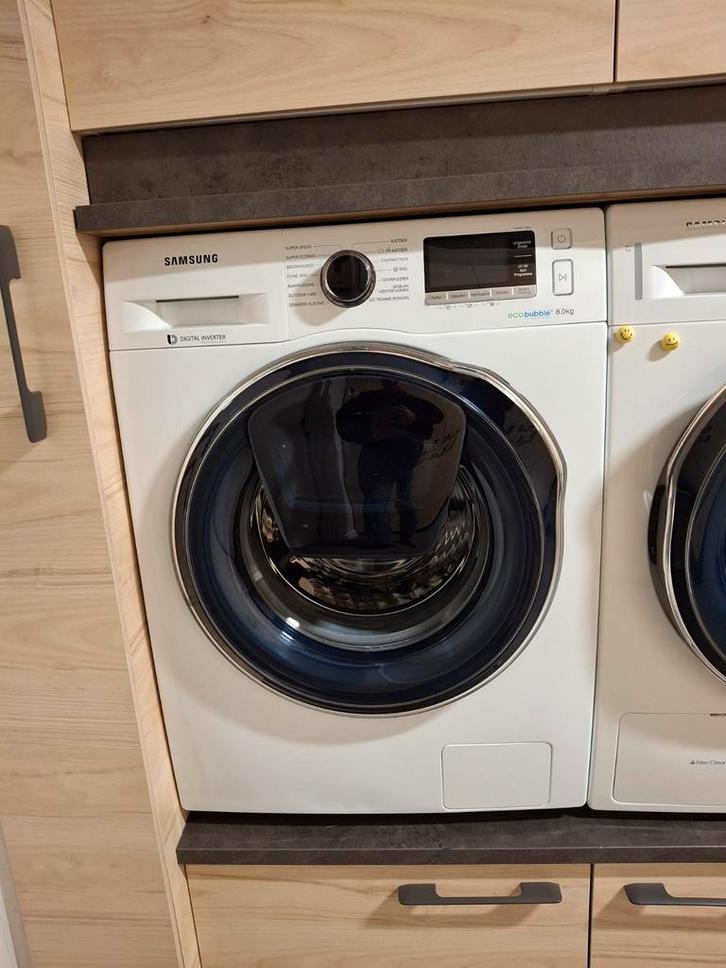 Samsung Wasmachine - Digital Inverter + Laadklep, Witgoed en Apparatuur, Wasmachines, Gebruikt, Voorlader, 6 tot 8 kg, 85 tot 90 cm