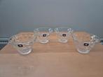 4 glazen Leonardo schaaltjes (nieuw), Nieuw, Ophalen of Verzenden, Overige stijlen, Glas