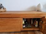 Tv meubel of laag dressoir van teakhout, Ophalen, 100 tot 150 cm, Teakhout, Zo goed als nieuw