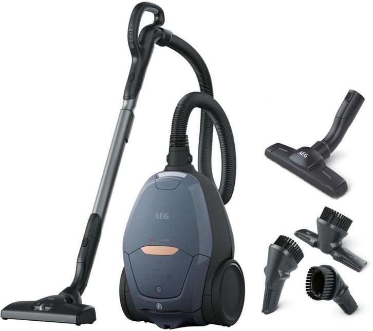 Stofzuiger AEG VX82-1-5DB, Witgoed en Apparatuur, Stofzuigers, Zo goed als nieuw, Stofzuiger, Minder dan 1200 watt, Stofzak, Ophalen