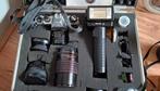Pentax camera met lenzen, andere assecoires en koffer, Ophalen of Verzenden, Zo goed als nieuw, Spiegelreflex, Pentax