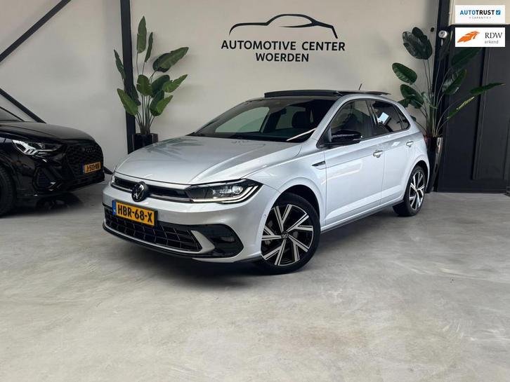 Volkswagen POLO 1.0 TSI 3x R-Line IQ DSG PANO NAVI CAM CARPL, Auto's, Volkswagen, Bedrijf, Te koop, Polo, ABS, Achteruitrijcamera