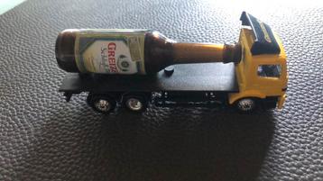 Bier vrachtwagen mercedes met aanhanger beschikbaar voor biedingen