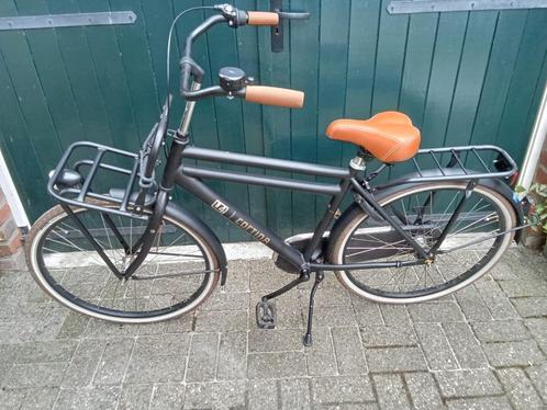 Cortina transportfiets U4 - zwart - 26 inch - jongen, Fietsen en Brommers, Fietsen | Jongens, Zo goed als nieuw, 26 inch of meer