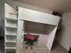 Ikea hoogslaper Roze, Ophalen, Zo goed als nieuw, Hoogslaper