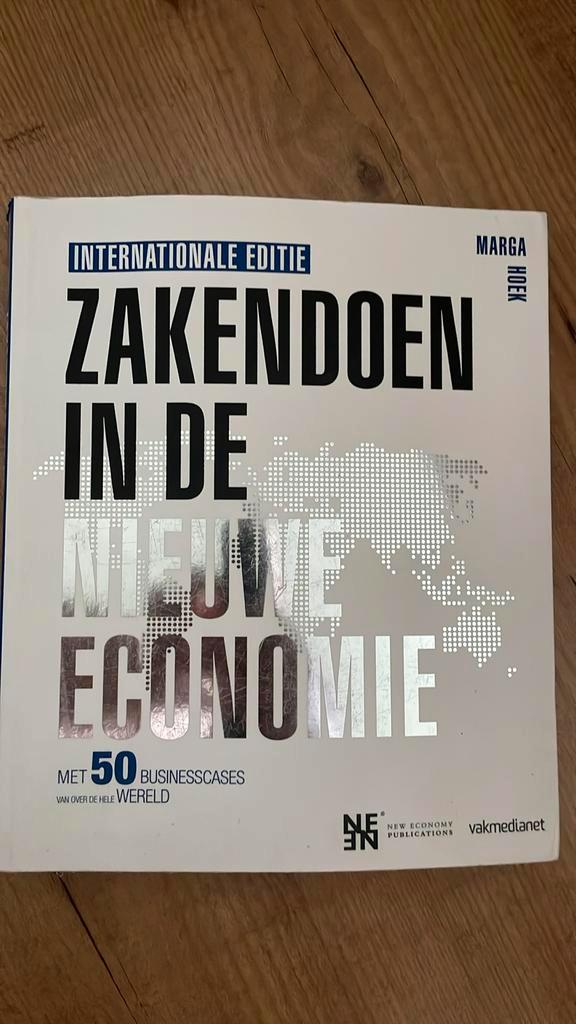 Marga Hoek - Zakendoen in de nieuwe economie, Boeken, Wetenschap, Zo goed als nieuw, Natuurwetenschap, Ophalen of Verzenden