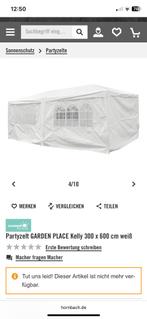 Partytent Kelly, Tuin en Terras, Ophalen, Partytent, Minder dan 4 meter, Nieuw
