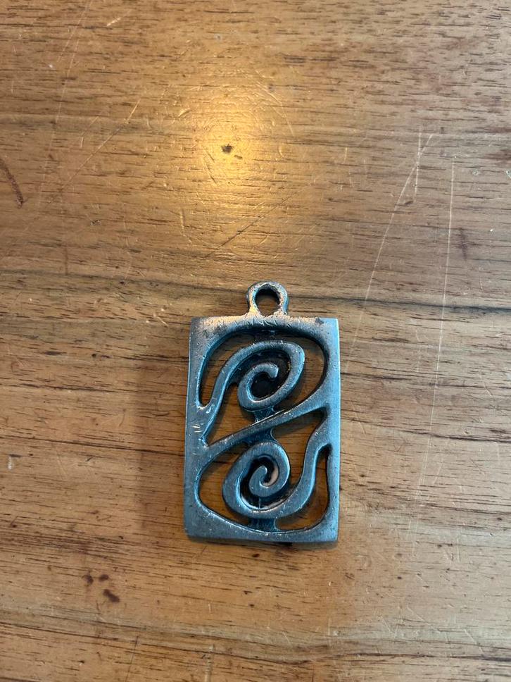 Tennesmed Rune Carlsson Vintage Hanger, Sieraden, Tassen en Uiterlijk, Kettinghangers, Gebruikt, Overige materialen, Zilver, Overige voorstellingen