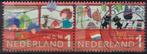 Nederland 2016 Kinderzegels in strip, Postzegels en Munten, Postzegels | Nederland, Verzenden, Na 1940, Gestempeld
