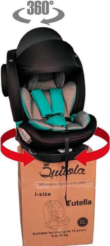 i-Size 360 Autostoel – 0 tot 36 kg – Draaibaar, Kinderen en Baby's, Autostoeltjes, Nieuw, Overige merken, 9 t/m 36 kg, Isofix