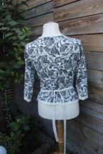Wikkelvest creme/ grijs Claudia Strater mt 38 AANBIEDING Vas, Kleding | Dames, Maat 38/40 (M), Ophalen of Verzenden, Zo goed als nieuw