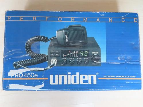 Uniden PRO450e 27 Mc FM transceiver, Telecommunicatie, Zenders en Ontvangers, Zo goed als nieuw, Zender en Ontvanger, Ophalen of Verzenden