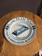 Wandbord Petrus Regout Maastricht dobbelmann Rotterdam tabak, Ophalen of Verzenden