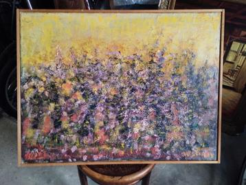 Schilderij met stilleven olieverf op canvas  beschikbaar voor biedingen