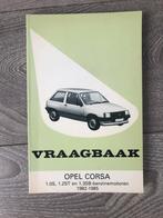 Vraagbaak Opel Corsa A Benzine motoren 1982-1985, Ophalen of Verzenden