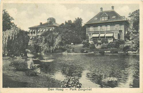 (701-201-027) Den Haag Park Zorgvliet, Verzamelen, Ansichtkaarten | Nederland, Zuid-Holland, Verzenden