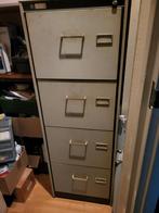 Metalen Archiefkast, Huis en Inrichting, Kasten | Roldeurkasten en Archiefkasten, Ophalen, Minder dan 50 cm, Gebruikt, 100 tot 150 cm
