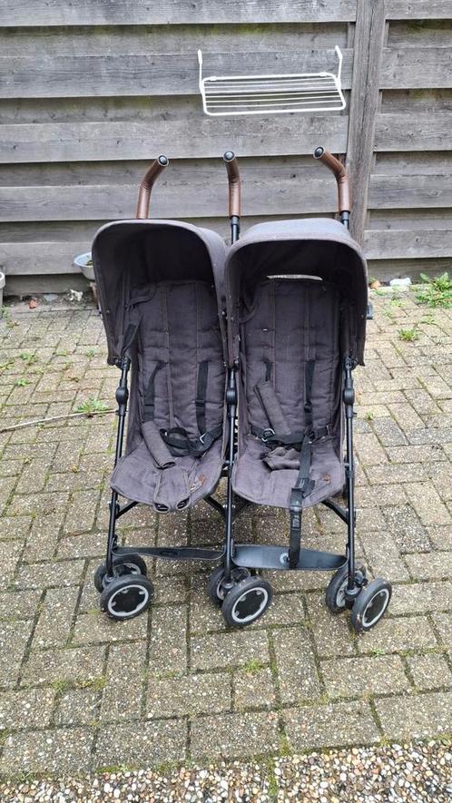 Koelstra Simba T4 Duowagen/Tweelingbuggy, Kinderen en Baby's, Buggy's, Zo goed als nieuw, Koelstra, Duomodel, Verstelbare rugleuning