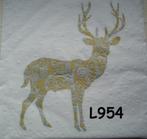 Servetten decoupage/bullet journal – hert L954, Verzenden, Nieuw, Materiaal