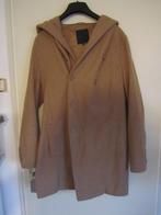 Jas, mantel, capuchon, wol look, camelkleur, large, Kleding | Heren, Jassen | Winter, Maat 52/54 (L), Zumo, Beige, Ophalen of Verzenden
