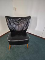 Vintage cocktail stoel / cocktailstoel / fauteuil, Ophalen, Gebruikt, 50 tot 75 cm, Hout