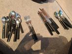 Bestek 8x lepel 8x mes 11x kleine lepel en 2x vork, Gebruikt, Ophalen of Verzenden, Rvs of Chroom
