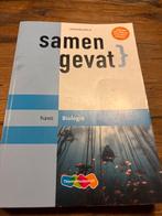 Samengevat Biologie HAVO, Boeken, Schoolboeken, Biologie, Ophalen of Verzenden, Zo goed als nieuw, HAVO