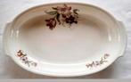 Creme ovale diepe schaal Kahla handvatten tulpen bloemen, Antiek en Kunst, Ophalen of Verzenden