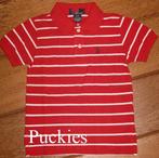 Maat 122 * Rood/wit gestreepte Ralph Lauren polo NIEUW a, Kinderen en Baby's, Kinderkleding | Maat 122, Nieuw, Ophalen of Verzenden