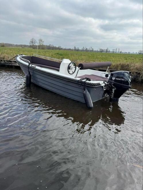NOARD G-405 SLOEP + 6 PK MOTOR + TRAILER // 2020 MODEL, Watersport en Boten, Sloepen, Zo goed als nieuw, Tot 10 pk, 3 tot 6 meter