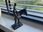 Te koop; massief bronzen beeldje; De blijde ruiters 1989, Antiek en Kunst, Antiek | Koper en Brons, Ophalen, Brons