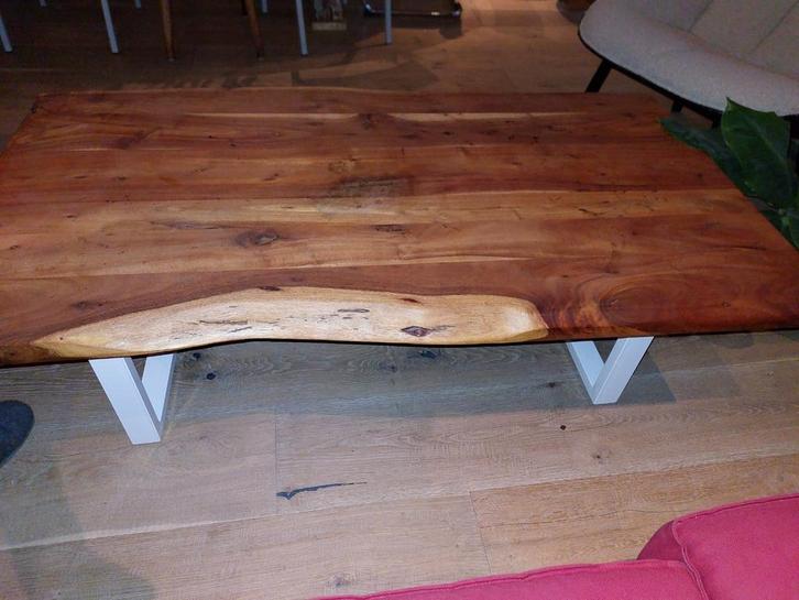 Boomstam Salontafel - Uniek Exemplaar!, Huis en Inrichting, Tafels | Salontafels, Nieuw, Minder dan 50 cm, 50 tot 100 cm, 100 tot 150 cm