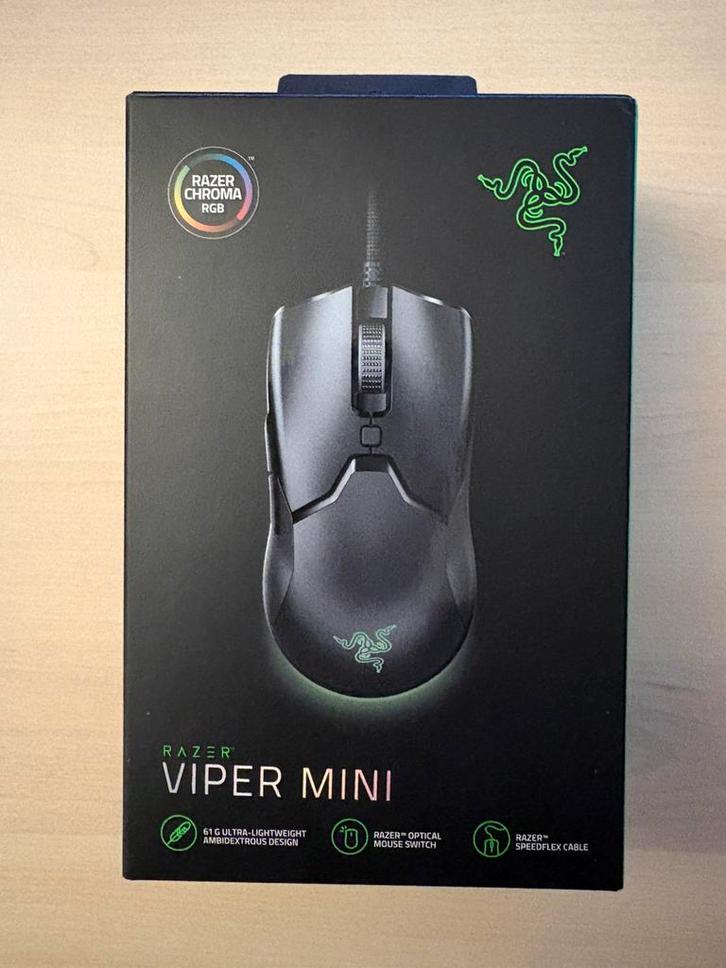 Razer Viper Mini, Computers en Software, Muizen, Zo goed als nieuw, Muis, Rechtshandig, Bedraad, Gaming muis, Ophalen