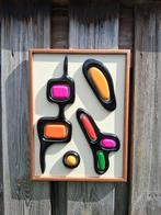 Bijzonder Midcentury Modern Style wandpaneel, Ophalen of Verzenden