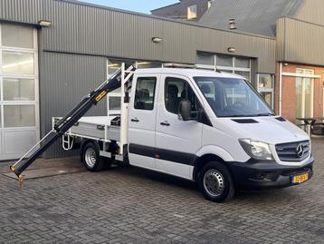 Mercedes-Benz Sprinter 513cdi 130pk DC Laadkraan Hiab 017T A beschikbaar voor biedingen