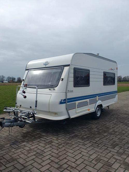 Hobby de Luxe 400, Stapelbed, Semi- aut. mover, zakluifel, Caravans en Kamperen, Caravans, Bedrijf, tot en met 4, 750 - 1000 kg