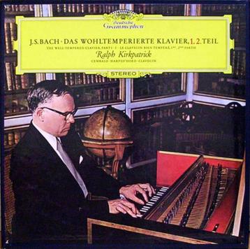 JS Bach Ralph Kirkpatrick Das Wohltemperierte Klavier 5 LP beschikbaar voor biedingen