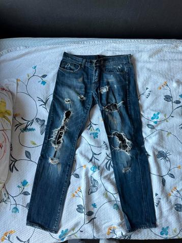 Just Cavalli heren jeans – destroyed look – maat 34 beschikbaar voor biedingen