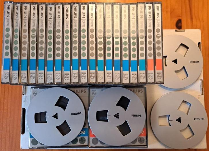 Philips alulook bandrecorders spoelen te koop!, Audio, Tv en Foto, Bandrecorders, Onderdeel, Met banden, Ophalen of Verzenden