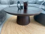 Salontafel, 50 tot 100 cm, Rond, Ophalen of Verzenden, Zo goed als nieuw