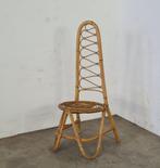 Mid-century rotan stoel, Ophalen, Bruin, Onbekend, Onbekend