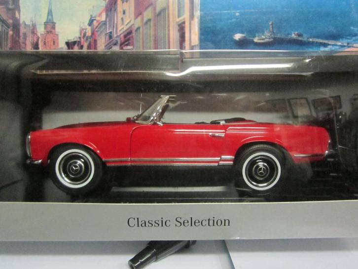 MERCEDES-BENZ PAGODE MODEL 230 SL, Hobby en Vrije tijd, Modelauto's | 1:18, Nieuw, Auto, Ophalen of Verzenden