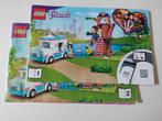 Lego friends dierenambulance 41445 compleet, Ophalen of Verzenden, Zo goed als nieuw