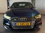 Audi A3 Limousine 1.5 TFSI CoD Sport S Line Edition 2018 S3, Stof, 4 cilinders, 150 pk, Blauw