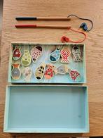 Djeco magneetvisjes (hout), Kinderen en Baby's, Speelgoed | Houten speelgoed, Ophalen, Zo goed als nieuw